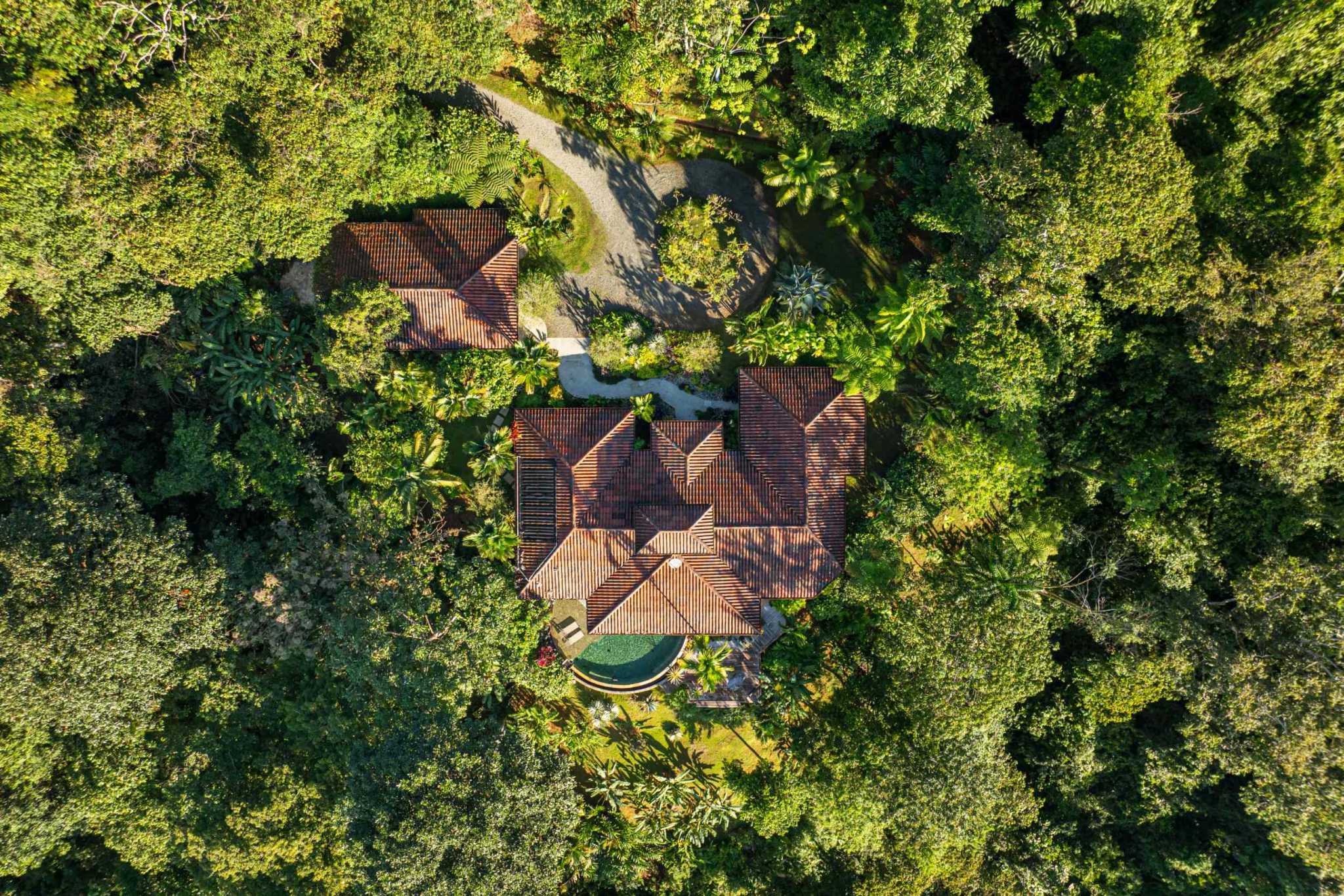 47853 (30) Oceanview 3-Bedroom Home with Guest House & Pool in Costa Verde Estates above Dominicalito Costa Rica