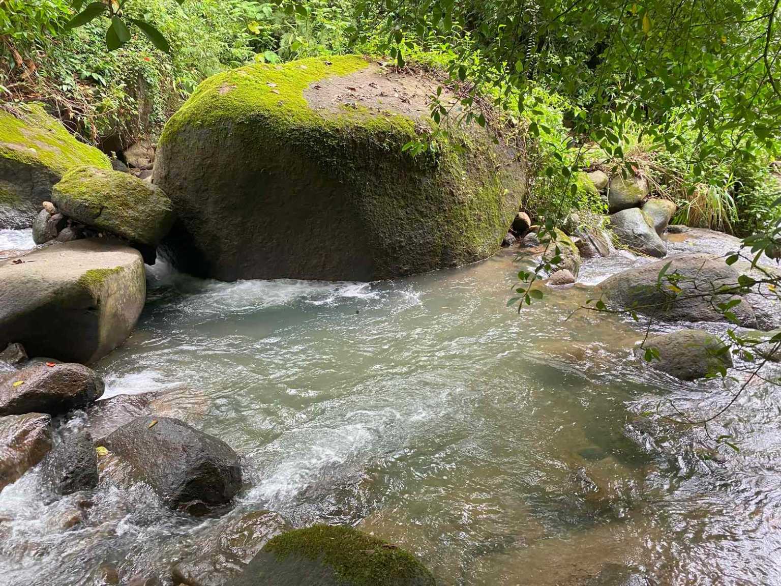 47892 (40) Off-Grid 2-Bedroom Home Plus 2 Guest Cabins, Fruit Trees, River Access, Mountain Views & Small Ocean View on 5+ Acres in Tinamastes Costa Rica