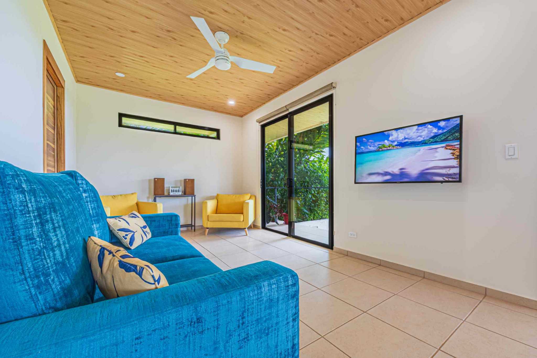 Ocean View 2-Bedroom Home with Cano Island & Whale Tail Views in San Josecito above Uvita Costa Rica