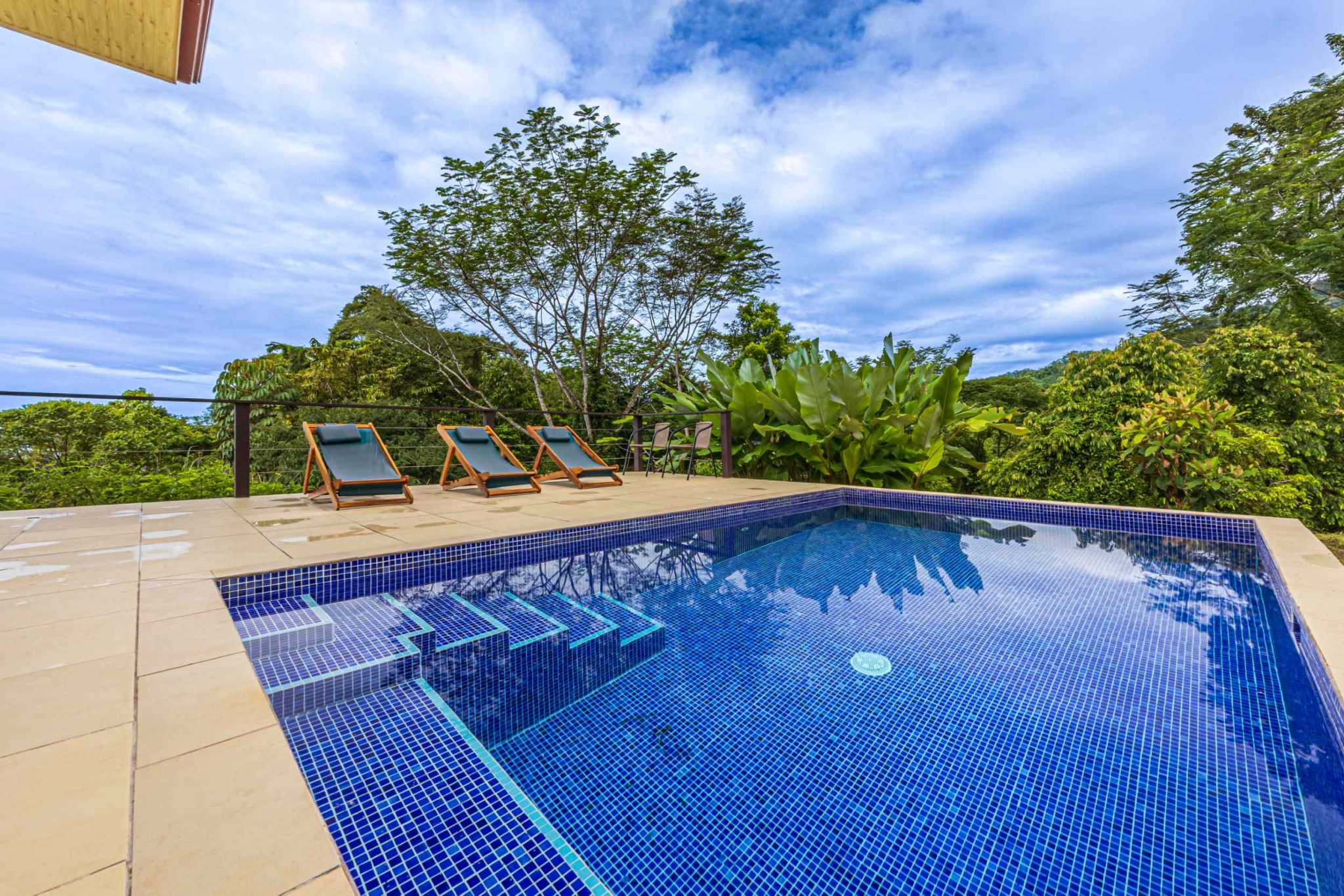 Ocean View 2-Bedroom Home with Cano Island & Whale Tail Views in San Josecito above Uvita Costa Rica
