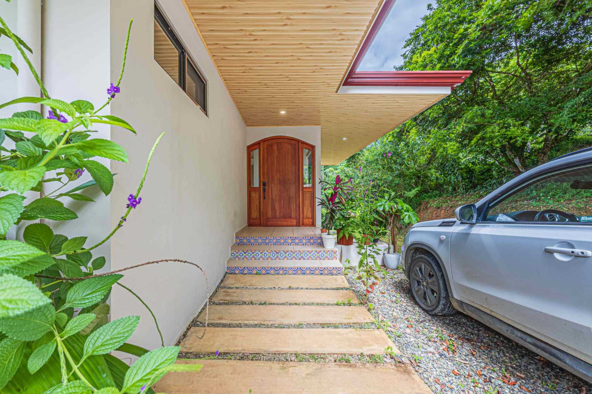 Ocean View 2-Bedroom Home with Cano Island & Whale Tail Views in San Josecito above Uvita Costa Rica