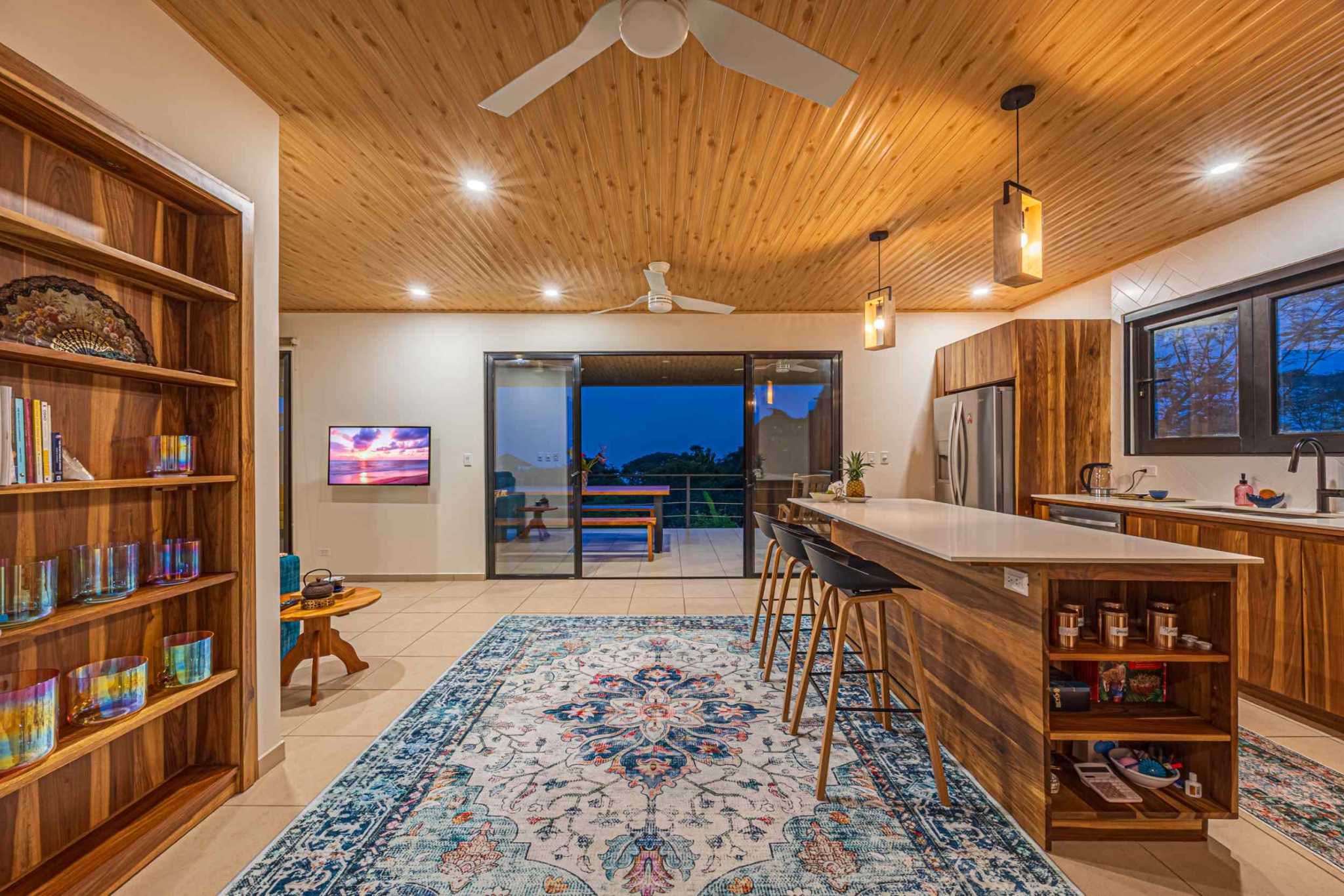 Ocean View 2-Bedroom Home with Cano Island & Whale Tail Views in San Josecito above Uvita Costa Rica