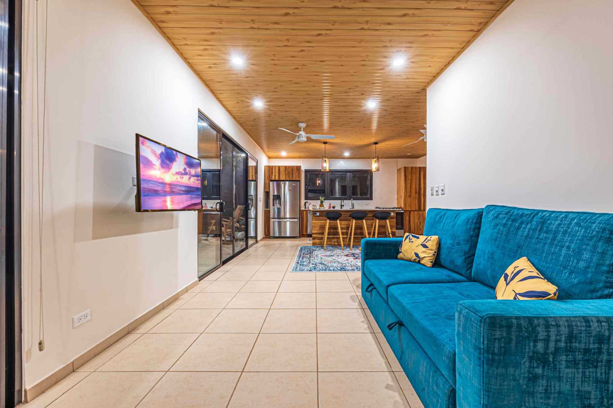 Ocean View 2-Bedroom Home with Cano Island & Whale Tail Views in San Josecito above Uvita Costa Rica