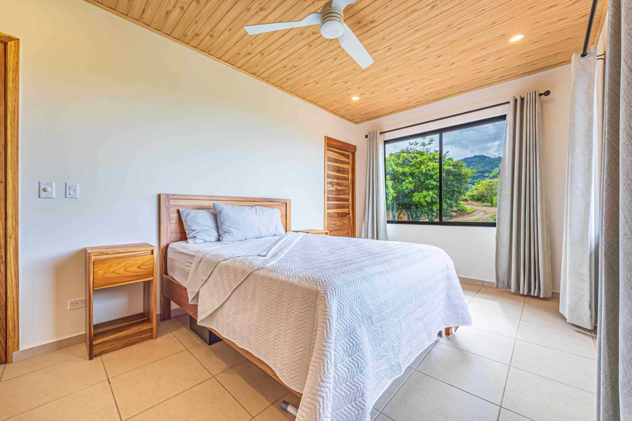 Ocean View 2-Bedroom Home with Cano Island & Whale Tail Views in San Josecito above Uvita Costa Rica