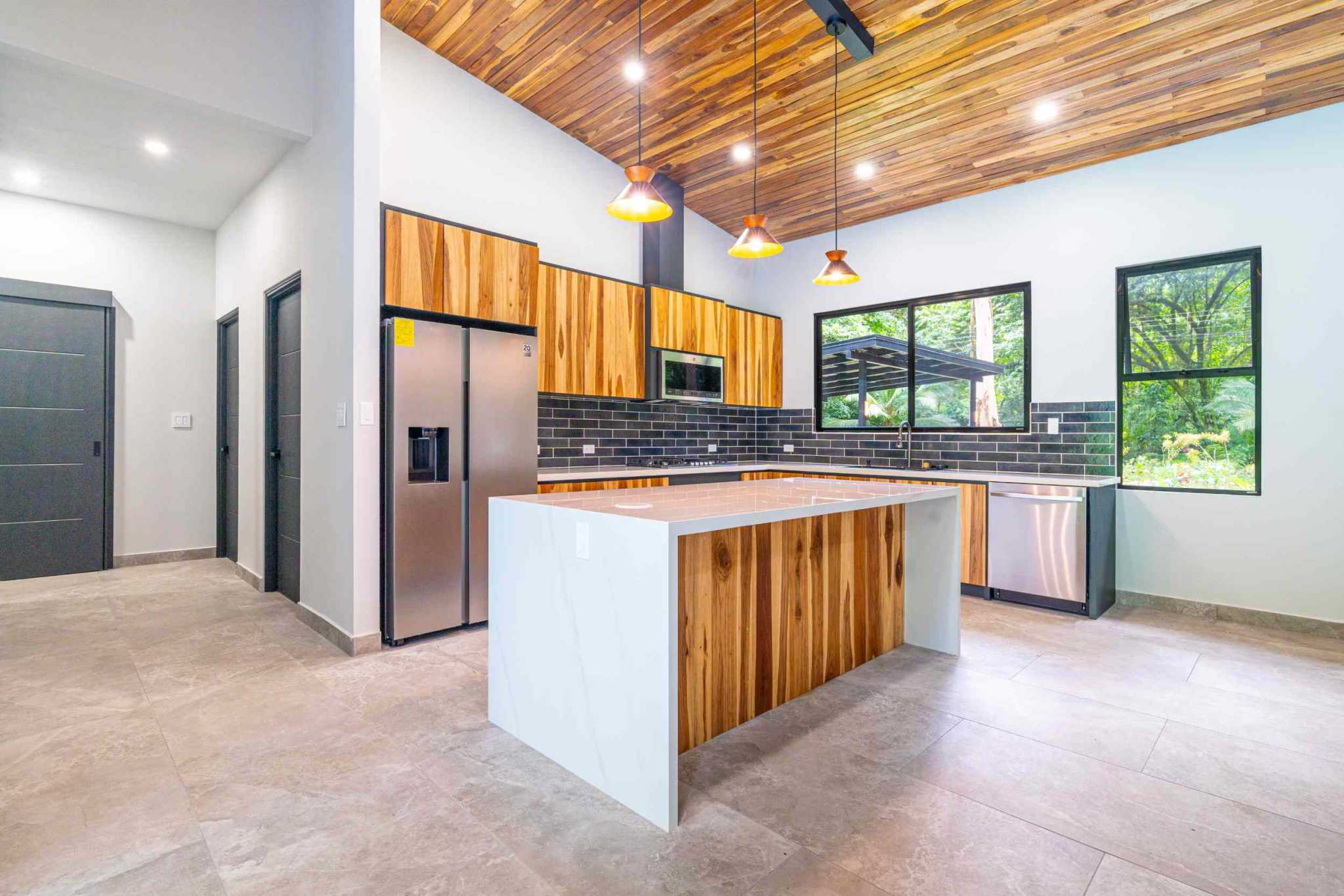 New Construction 3-Bedroom Waterfall House where Nature, Comfort & Elegance Combine in Tres Rios Costa Rica