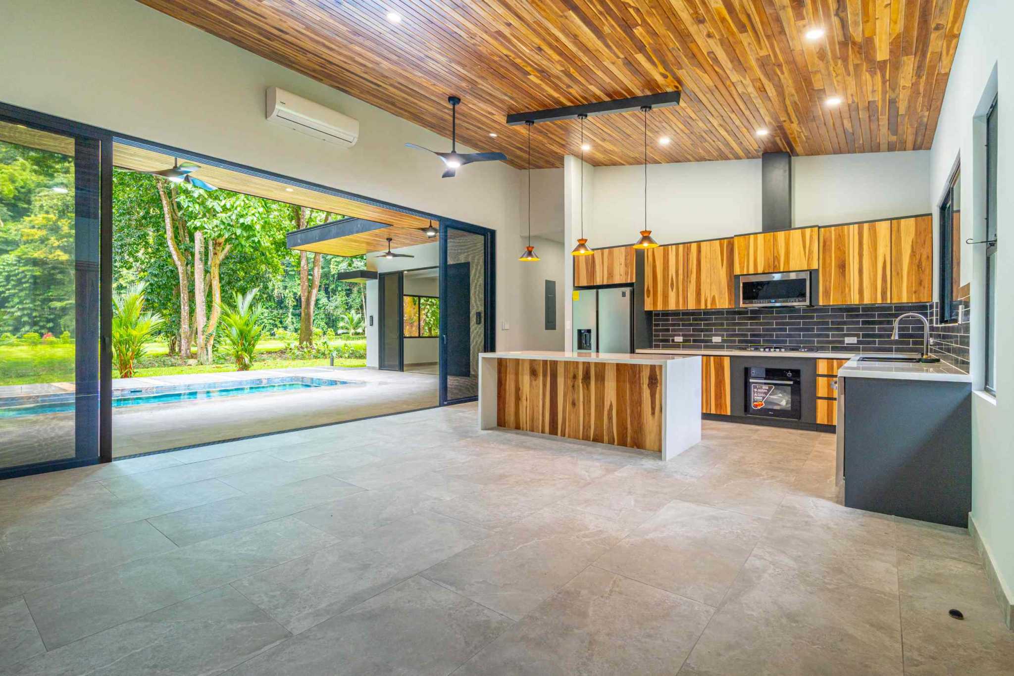 New Construction 3-Bedroom Waterfall House where Nature, Comfort & Elegance Combine in Tres Rios Costa Rica