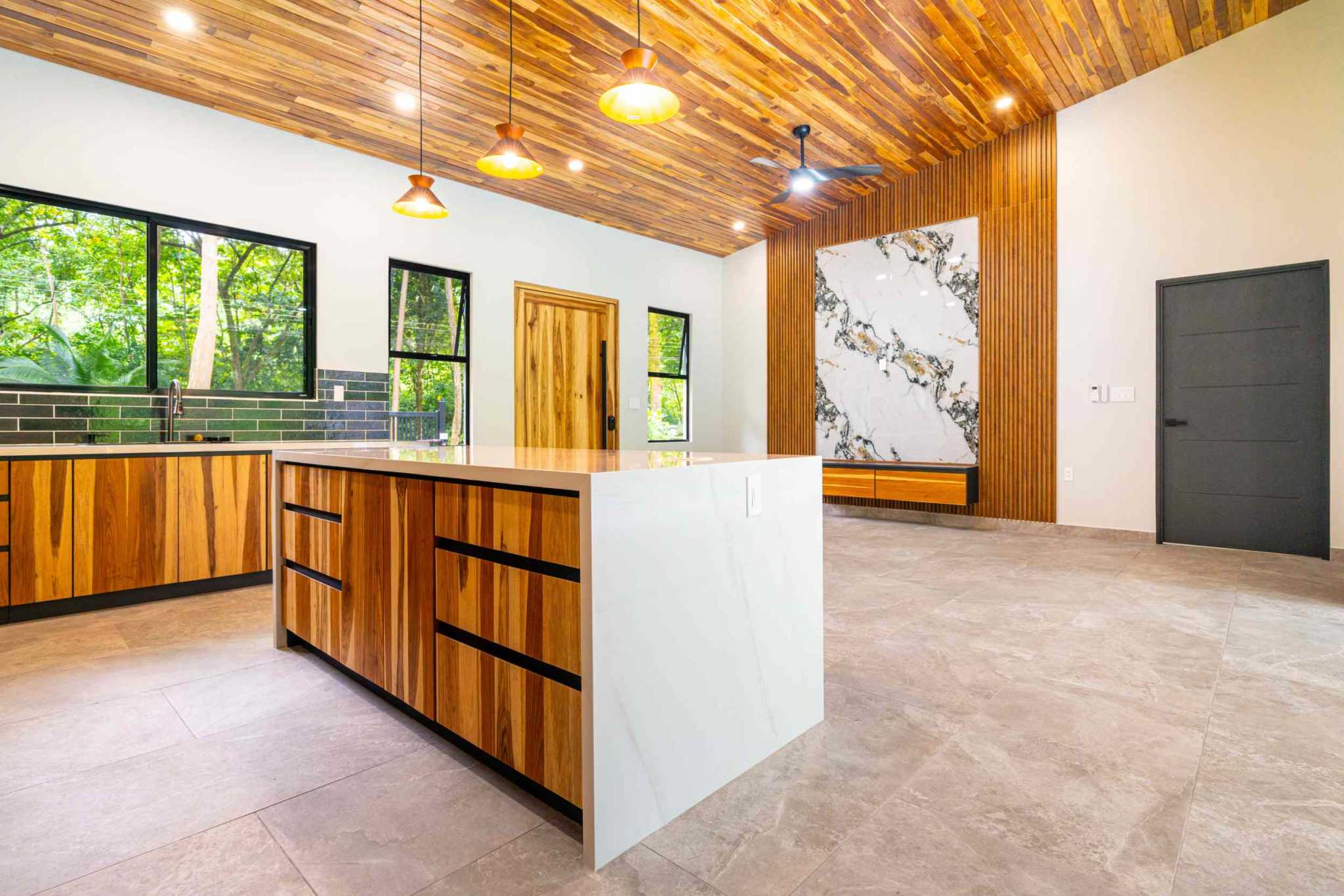 New Construction 3-Bedroom Waterfall House where Nature, Comfort & Elegance Combine in Tres Rios Costa Rica