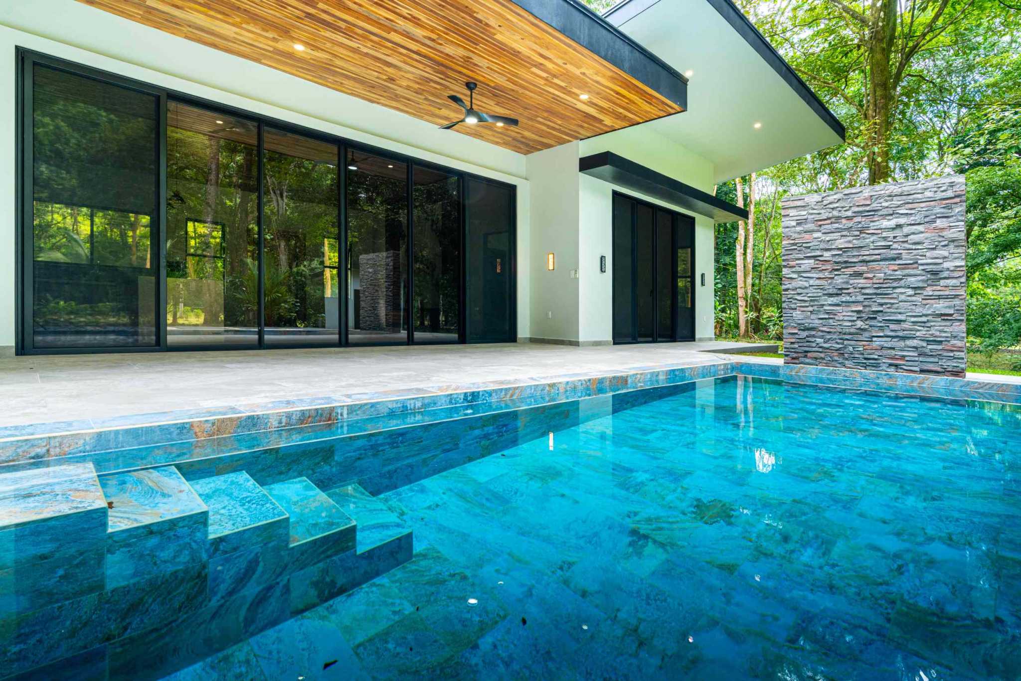 New Construction 3-Bedroom Waterfall House where Nature, Comfort & Elegance Combine in Tres Rios Costa Rica