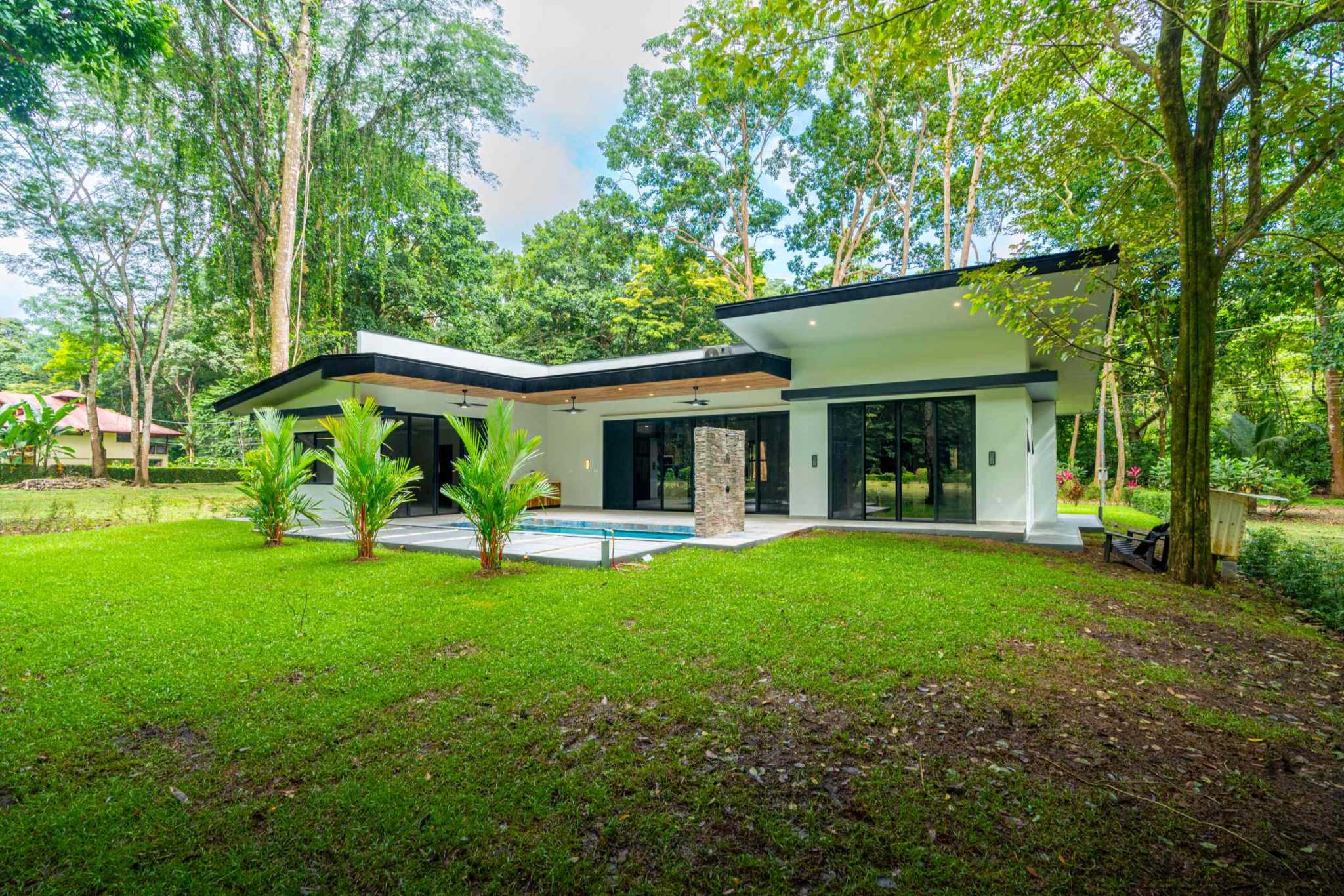 New Construction 3-Bedroom Waterfall House where Nature, Comfort & Elegance Combine in Tres Rios Costa Rica