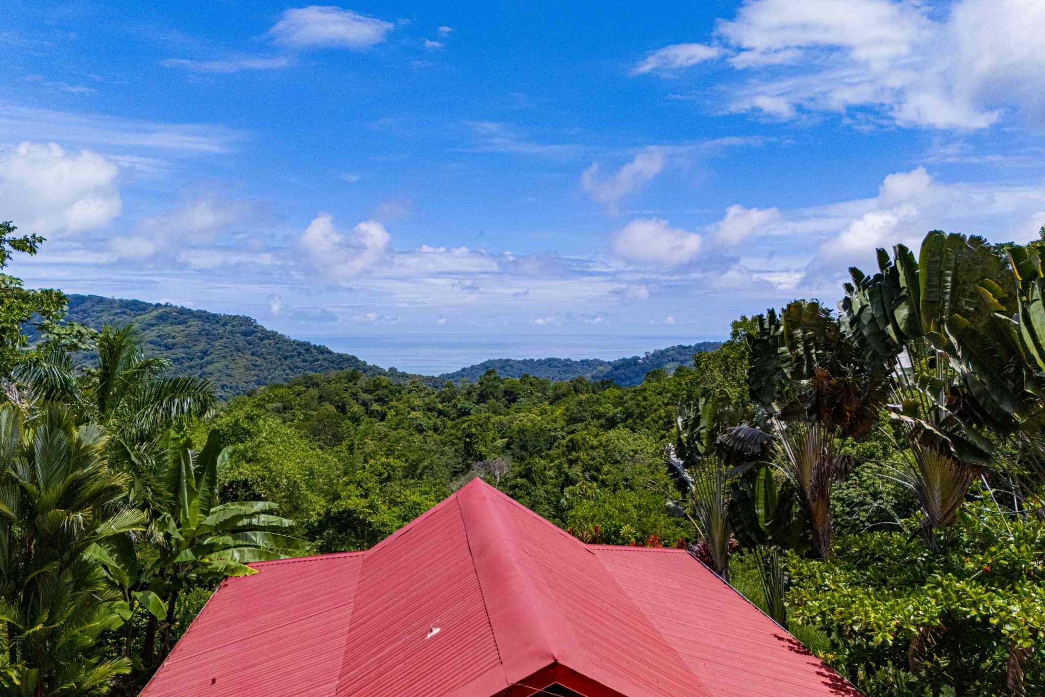 Incredible Panoramic Ocean & Mountain Views from this 2-Bedroom Home Near Cacao Ridge in Platanillo Costa Rica