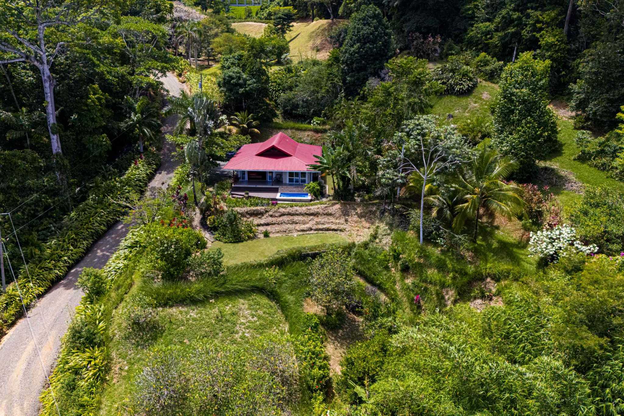 Incredible Panoramic Ocean & Mountain Views from this 2-Bedroom Home Near Cacao Ridge in Platanillo Costa Rica