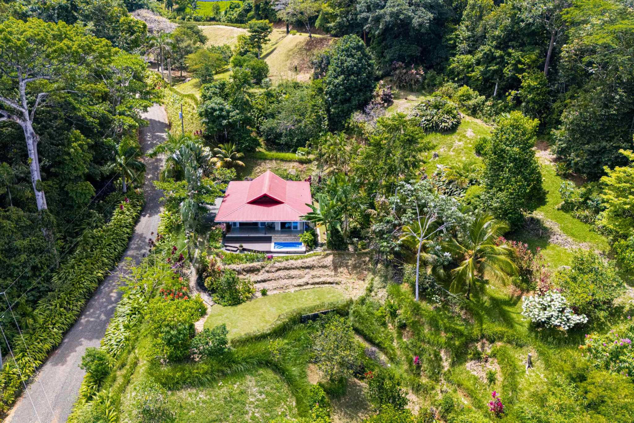 Incredible Panoramic Ocean & Mountain Views from this 2-Bedroom Home Near Cacao Ridge in Platanillo Costa Rica