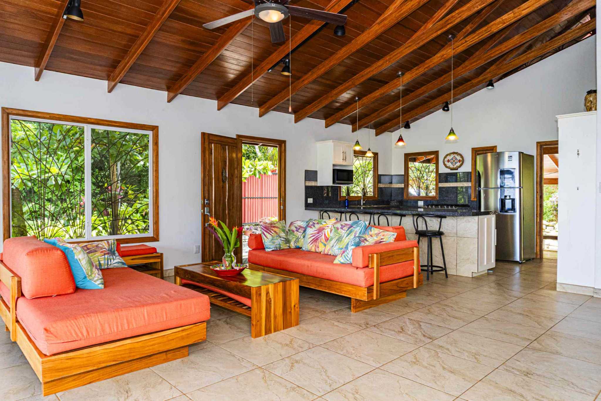 Incredible Panoramic Ocean & Mountain Views from this 2-Bedroom Home Near Cacao Ridge in Platanillo Costa Rica