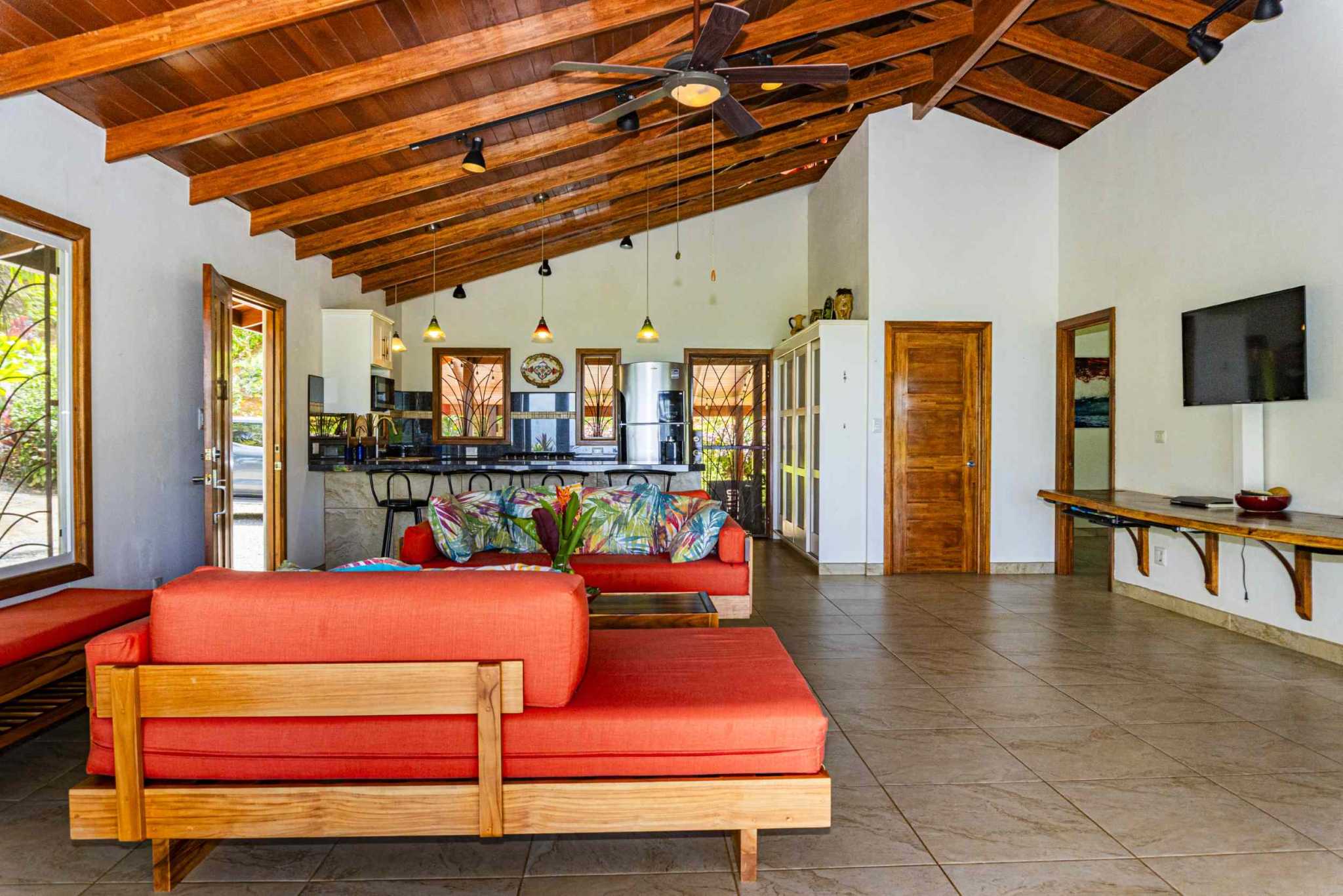 Incredible Panoramic Ocean & Mountain Views from this 2-Bedroom Home Near Cacao Ridge in Platanillo Costa Rica