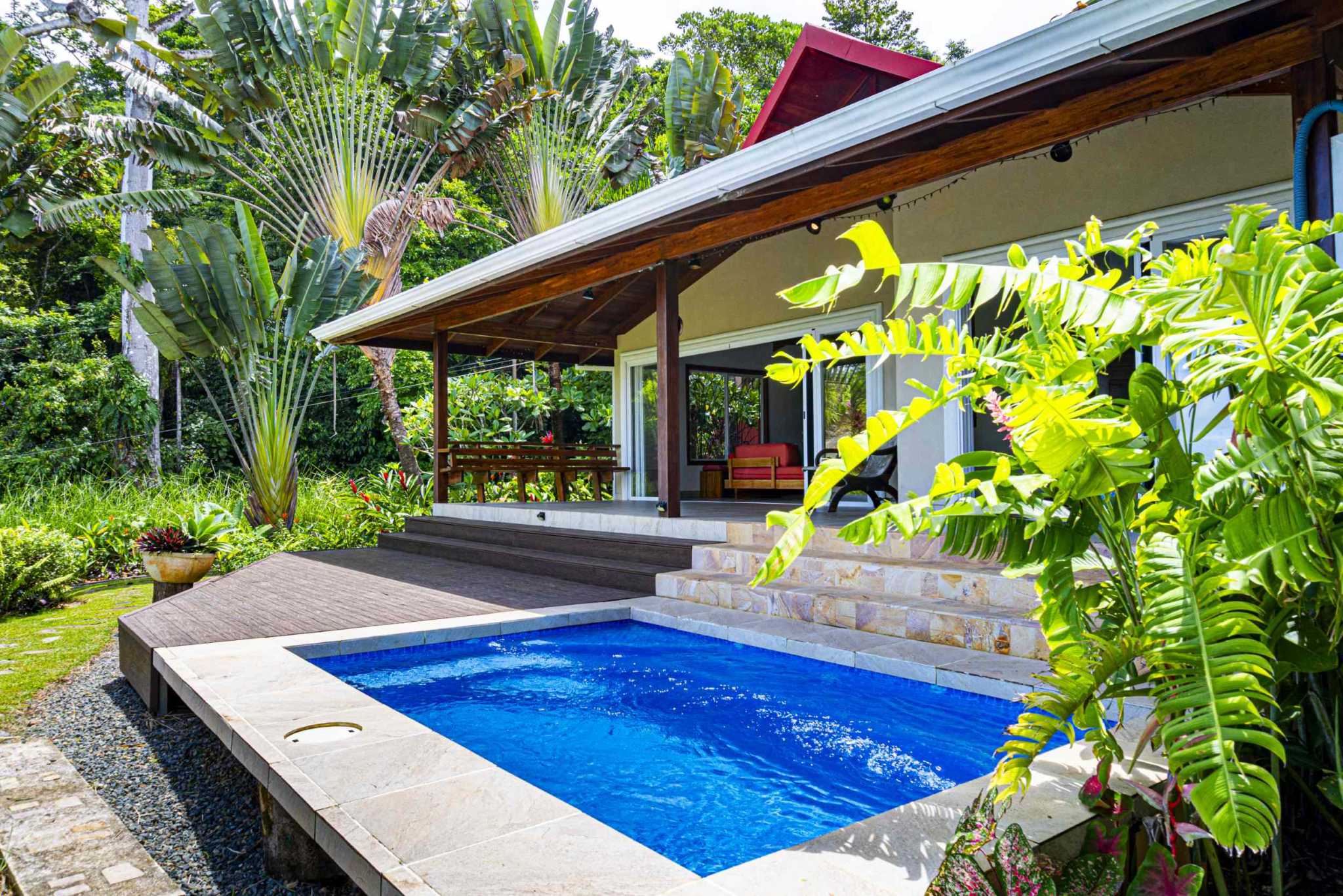 Incredible Panoramic Ocean & Mountain Views from this 2-Bedroom Home Near Cacao Ridge in Platanillo Costa Rica