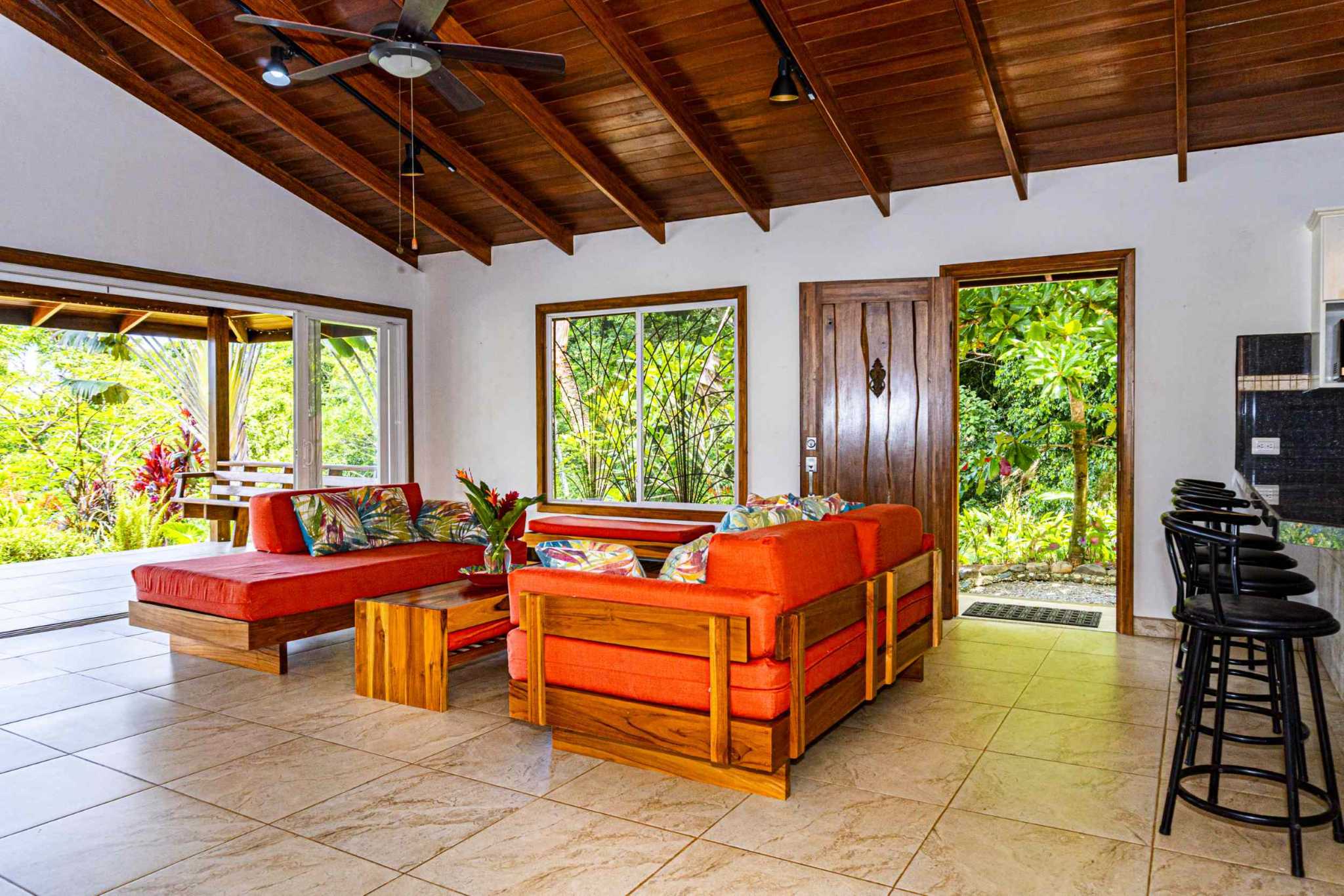 Incredible Panoramic Ocean & Mountain Views from this 2-Bedroom Home Near Cacao Ridge in Platanillo Costa Rica