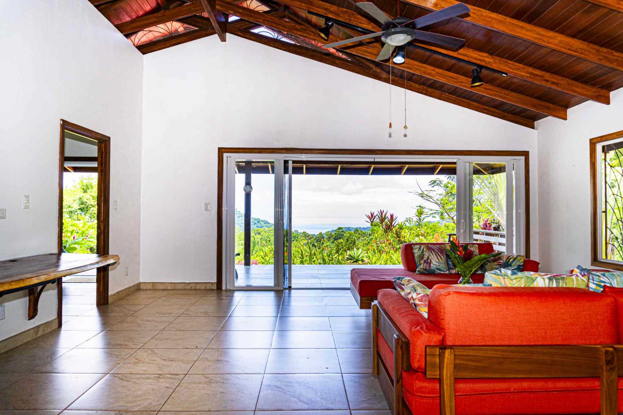 Incredible Panoramic Ocean & Mountain Views from this 2-Bedroom Home Near Cacao Ridge in Platanillo Costa Rica