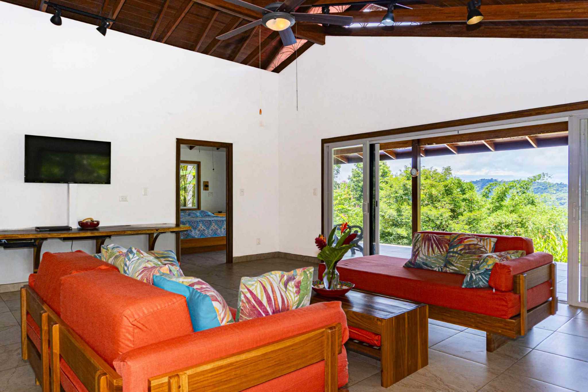Incredible Panoramic Ocean & Mountain Views from this 2-Bedroom Home Near Cacao Ridge in Platanillo Costa Rica