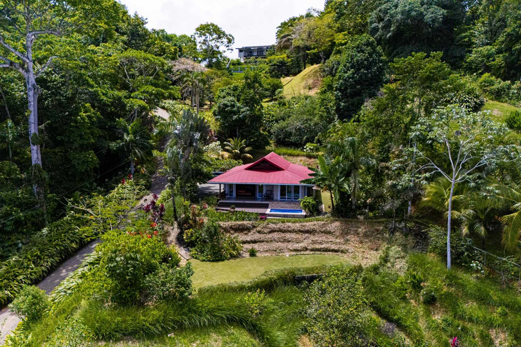 Incredible Panoramic Ocean & Mountain Views from this 2-Bedroom Home Near Cacao Ridge in Platanillo Costa Rica