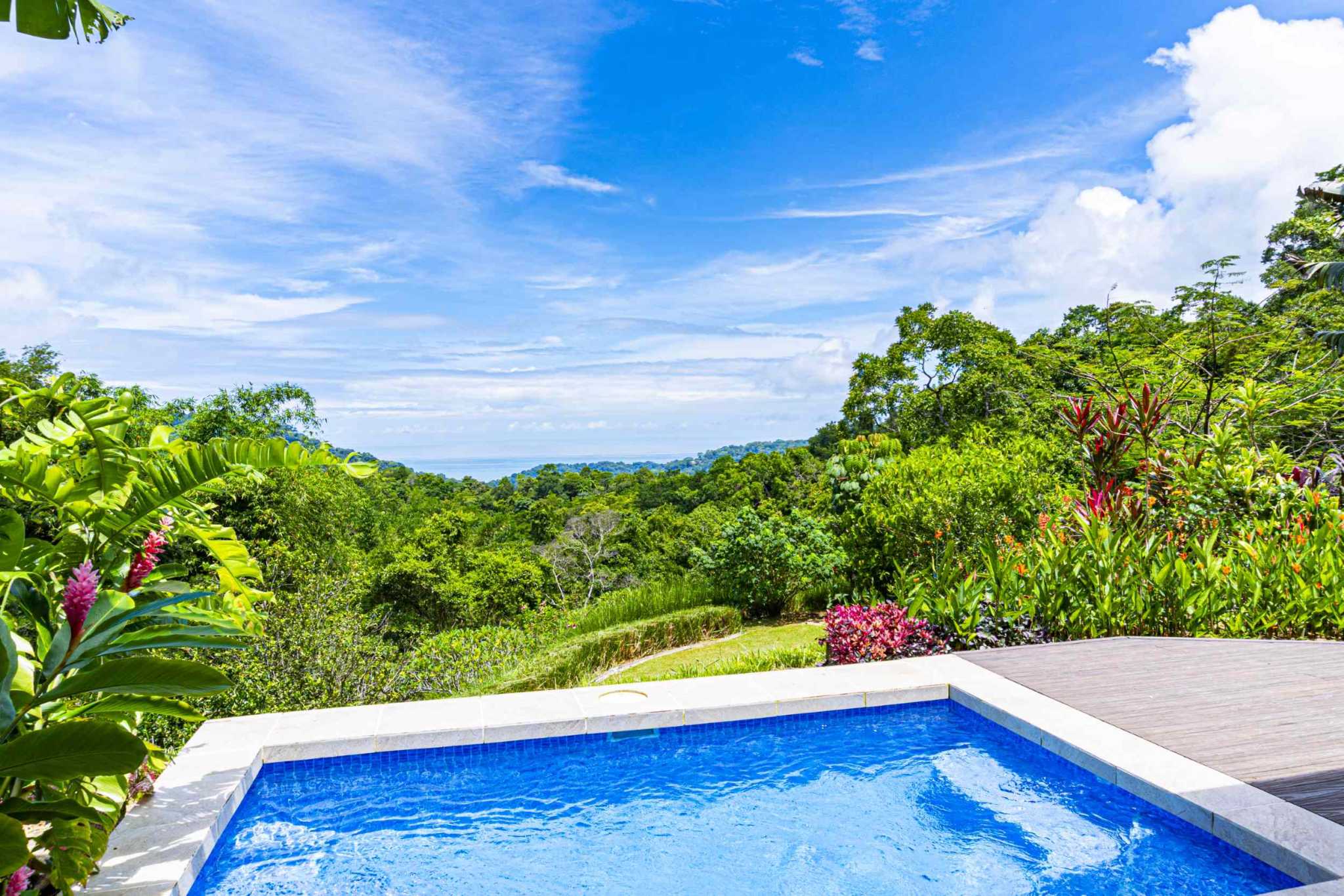 Incredible Panoramic Ocean & Mountain Views from this 2-Bedroom Home Near Cacao Ridge in Platanillo Costa Rica