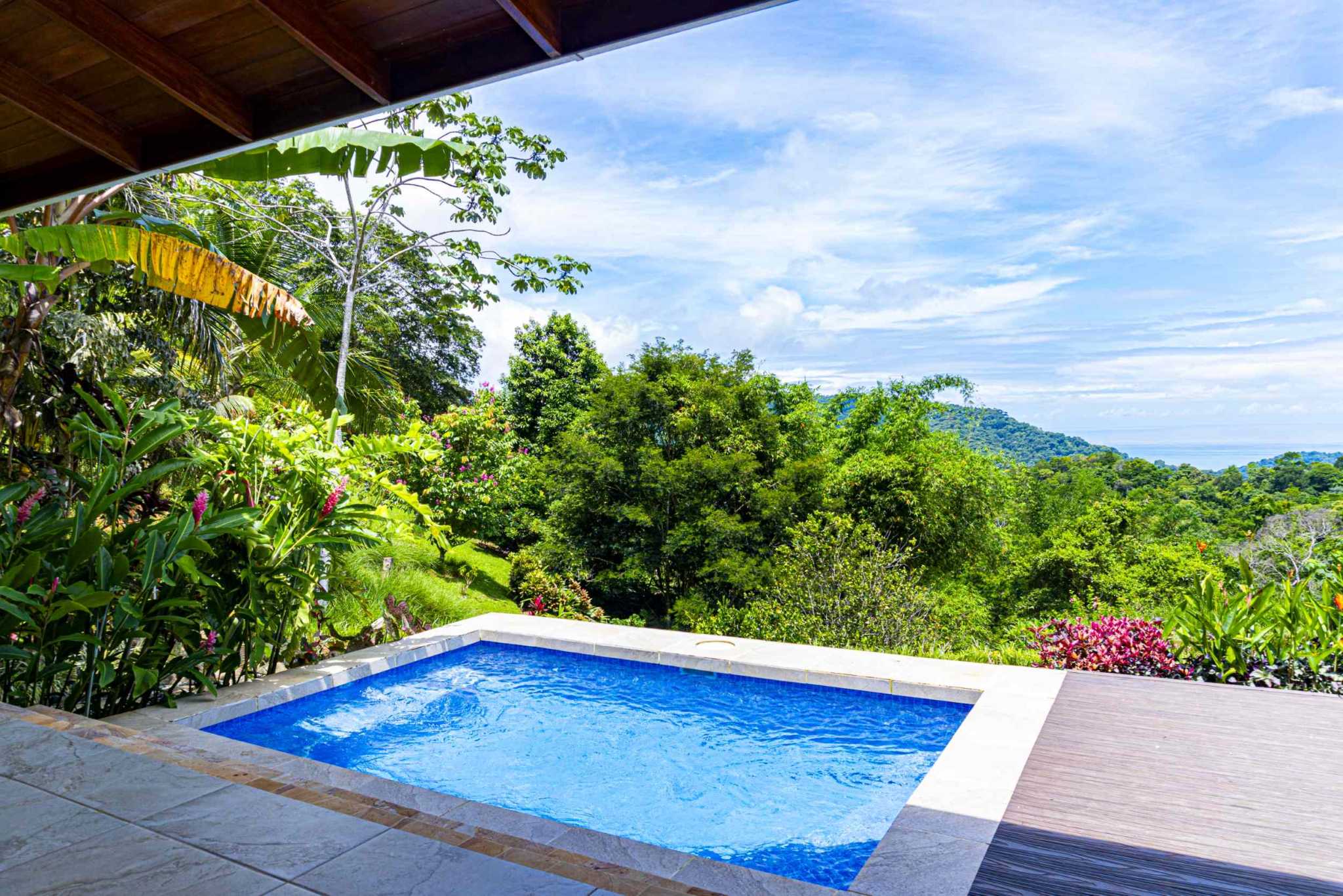 Incredible Panoramic Ocean & Mountain Views from this 2-Bedroom Home Near Cacao Ridge in Platanillo Costa Rica