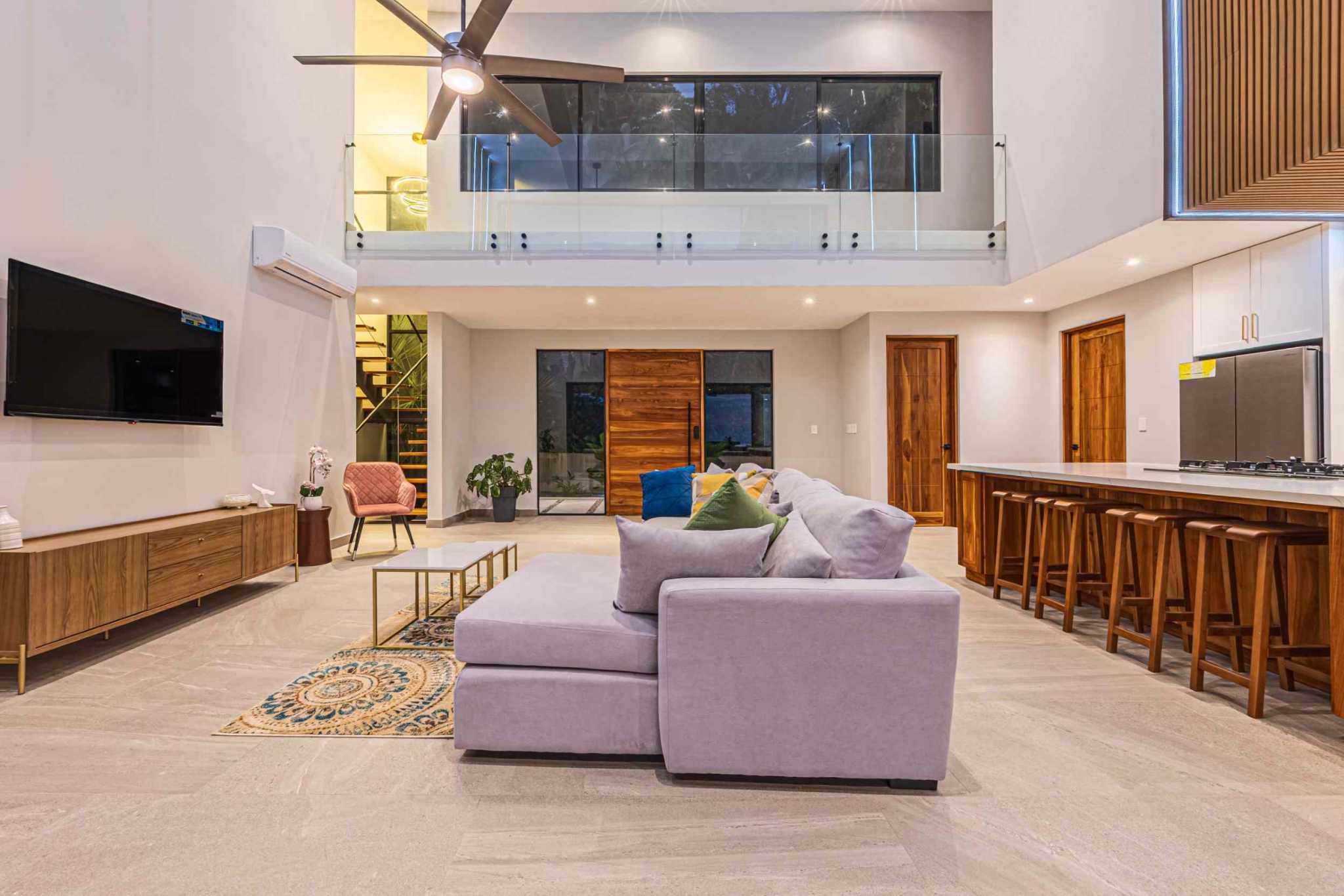 48280 (40) Brand-New Designer 3-Bedroom Villa with Ocean Views & Sunset Balconies in Uvita Costa Rica