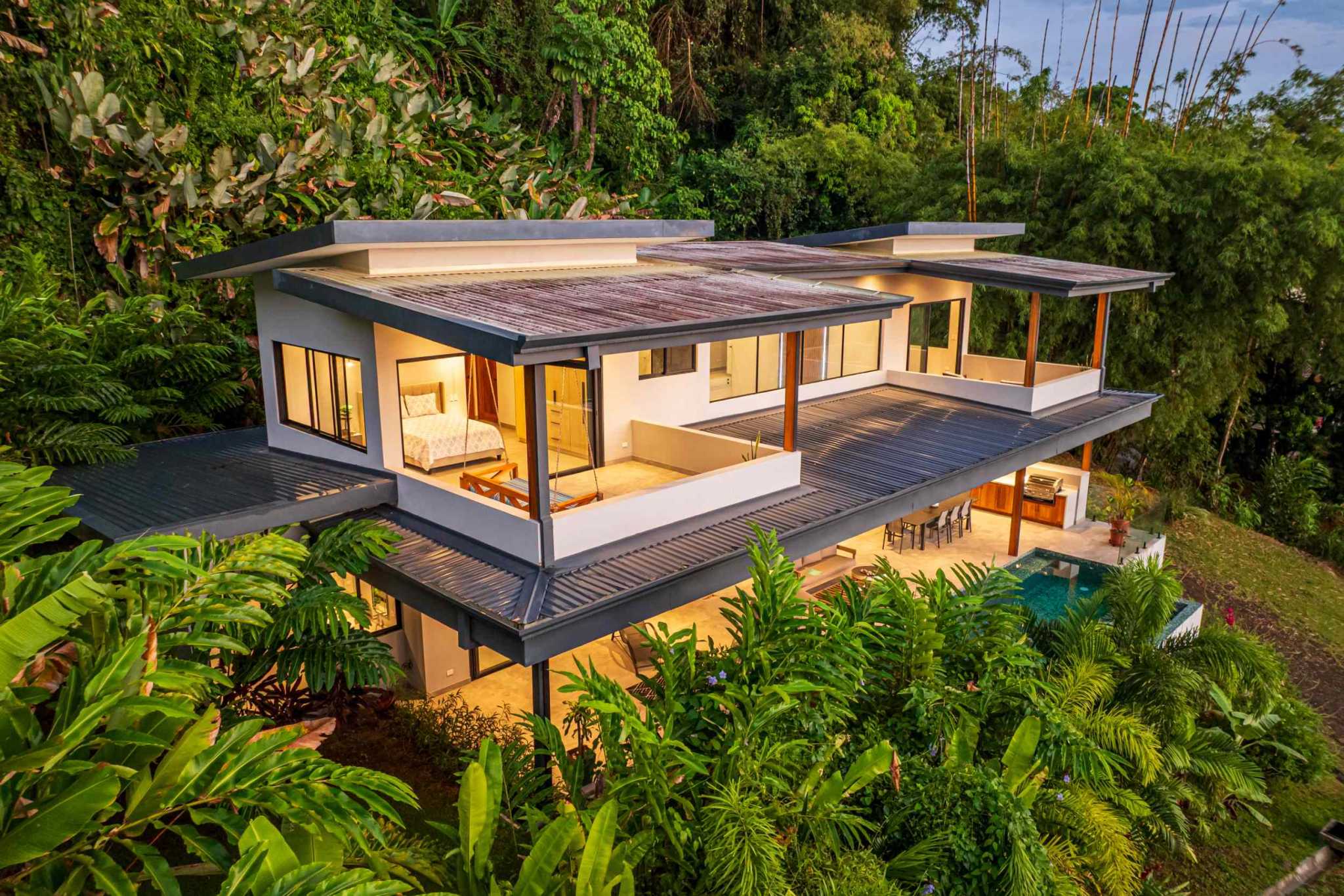 48280 (7) Brand-New Designer 3-Bedroom Villa with Ocean Views & Sunset Balconies in Uvita Costa Rica