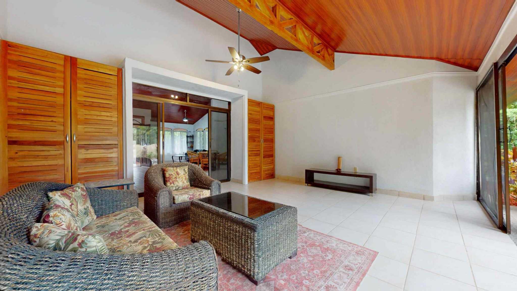 30753 (18) Easy-Access Home with Beautiful Outdoor Living Space, Pool & Garden in Ojochal Costa Rica