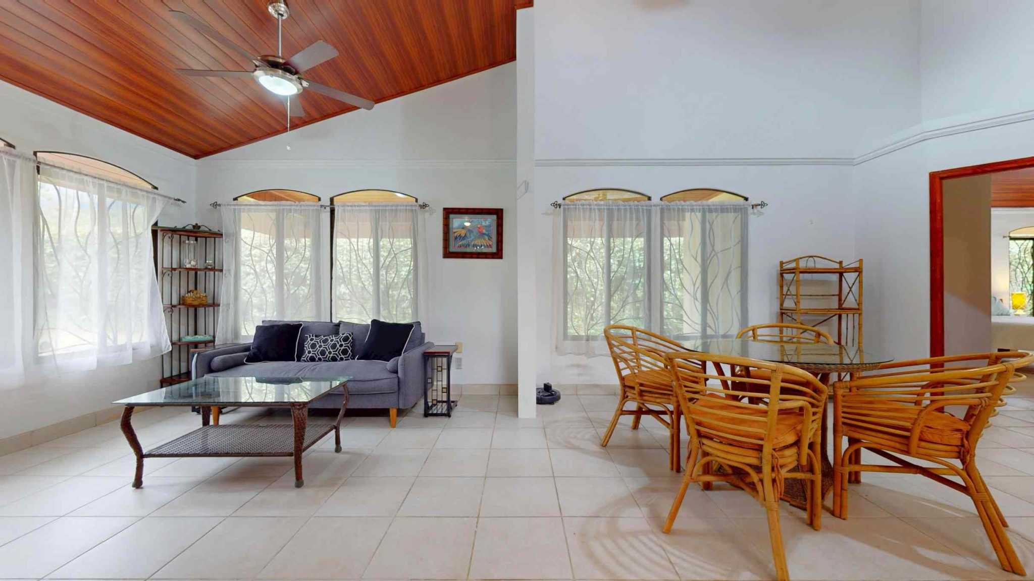 30753 (1) Easy-Access Home with Beautiful Outdoor Living Space, Pool & Garden in Ojochal Costa Rica