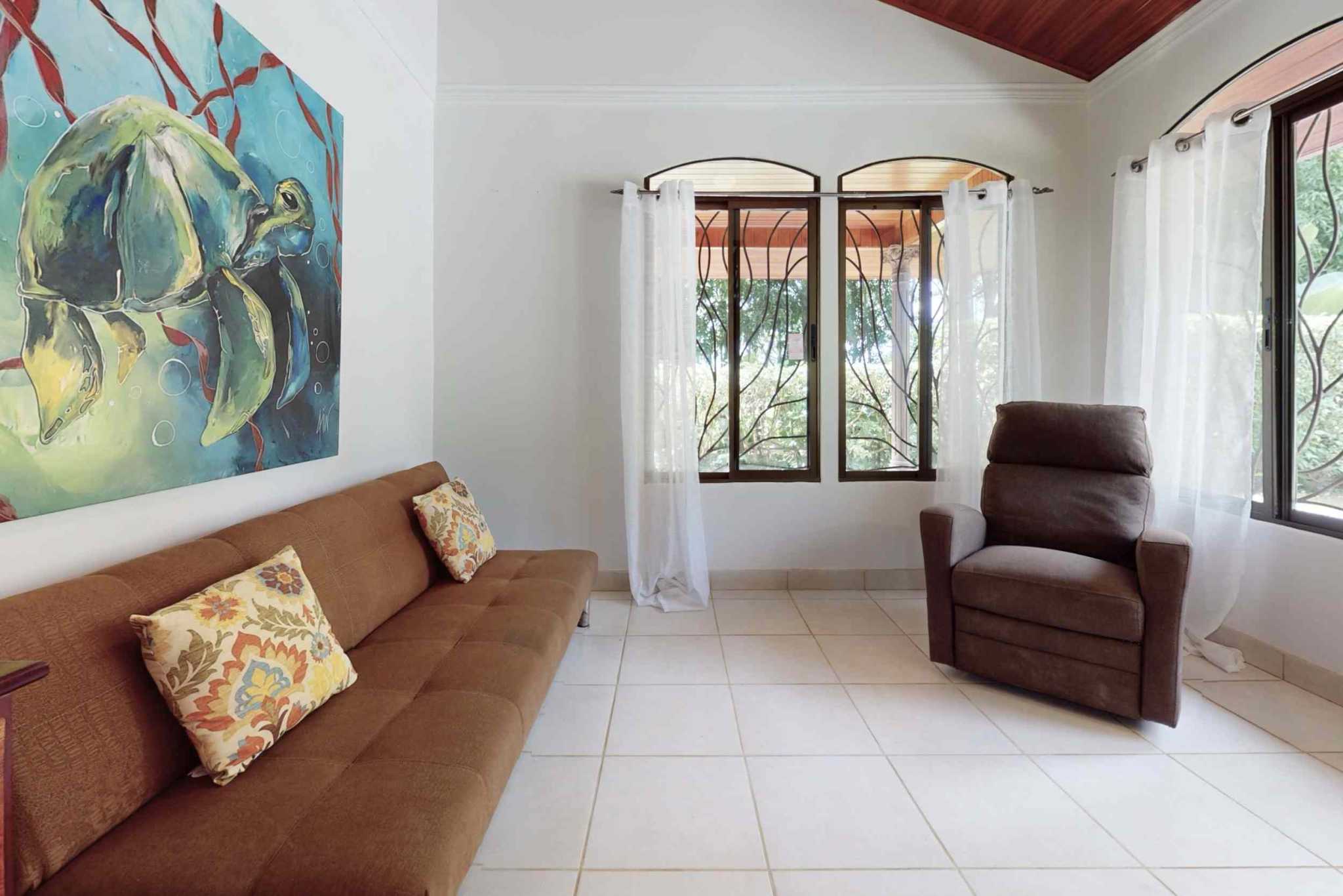 30753 (14) Easy-Access Home with Beautiful Outdoor Living Space, Pool & Garden in Ojochal Costa Rica