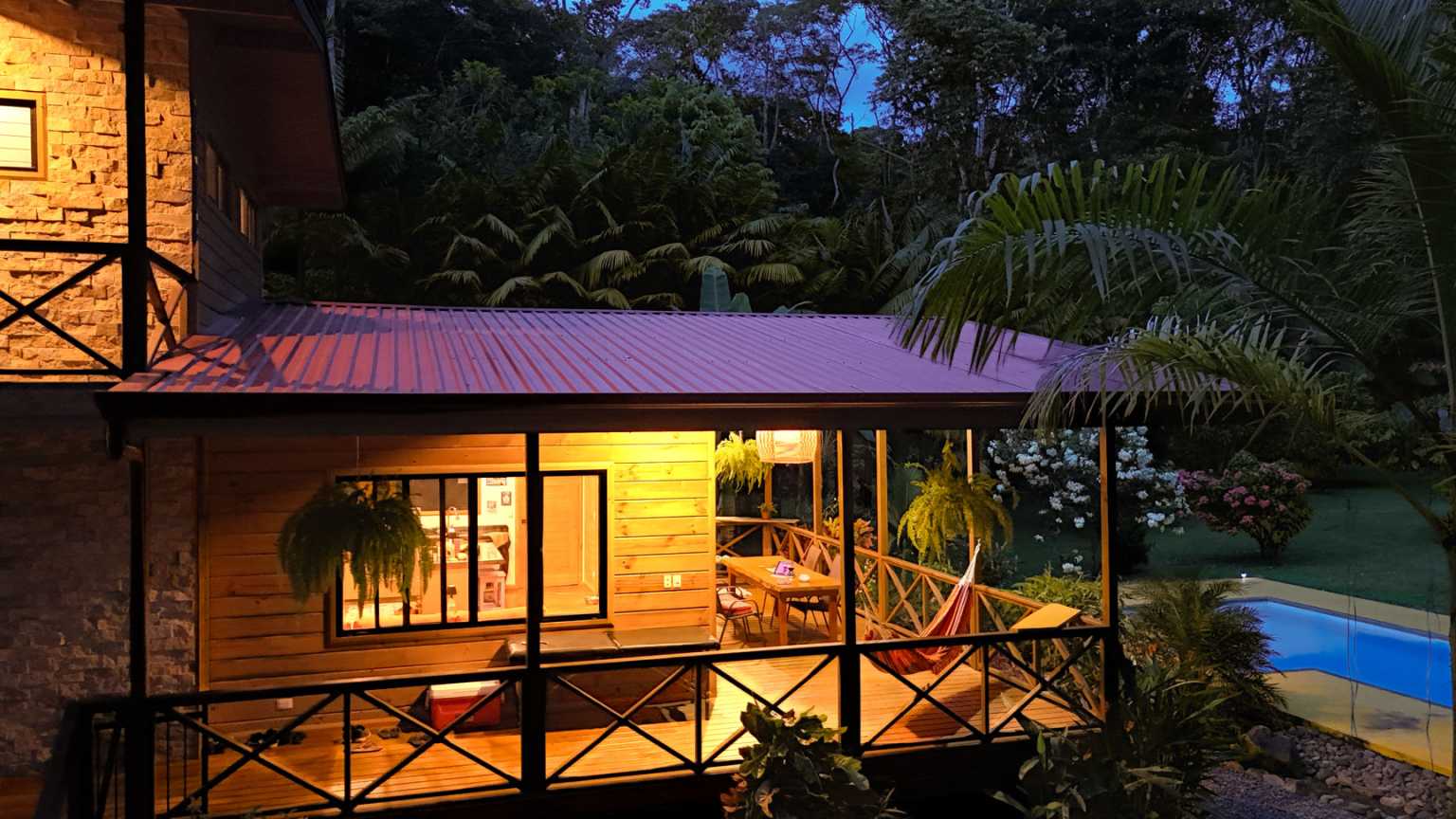 49166 (4) Riverside 3-Bedroom Jungle House with Pool in Ojochal, Costa Rica