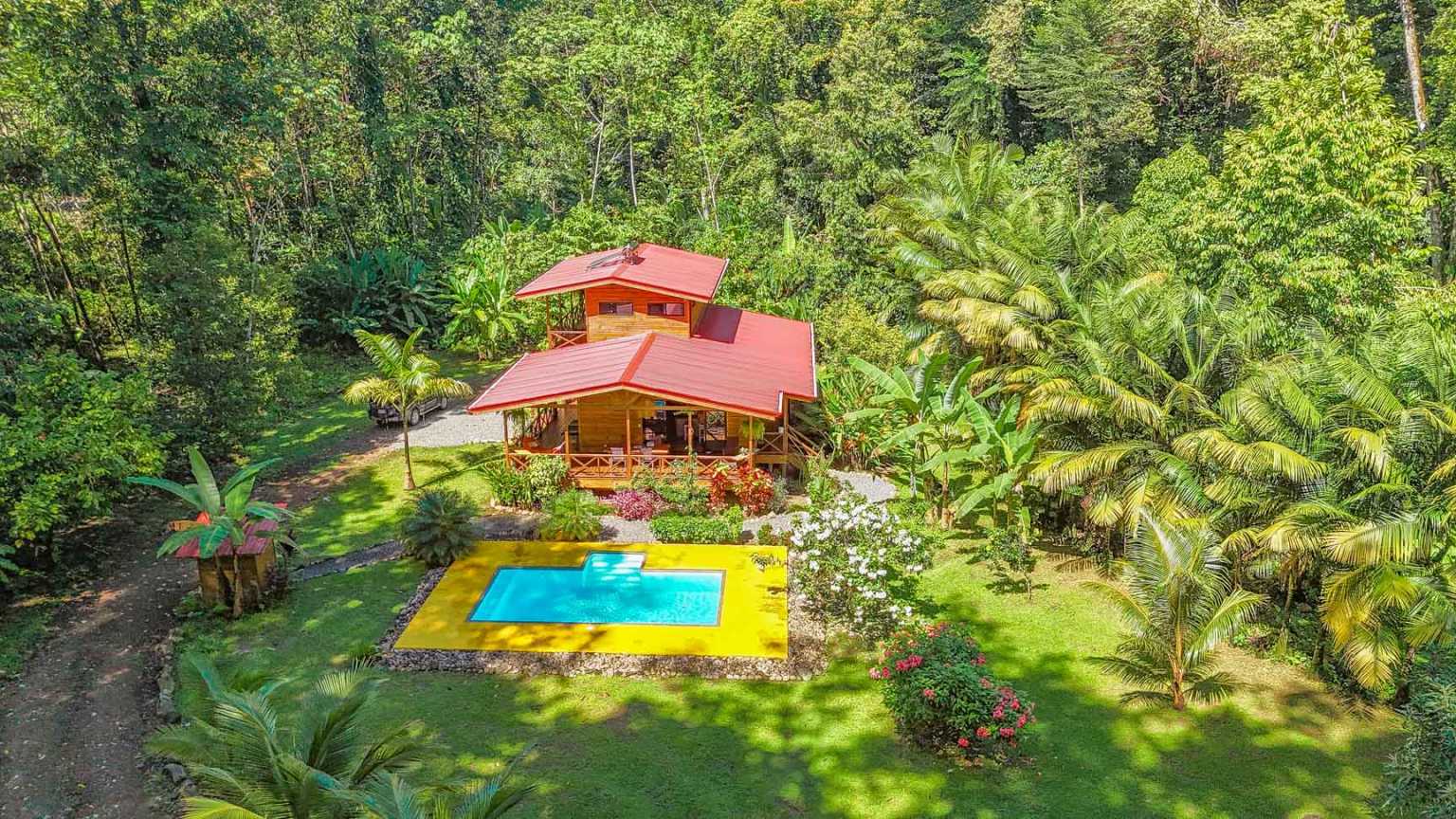 49166 (23) Riverside 3-Bedroom Jungle House with Pool in Ojochal, Costa Rica