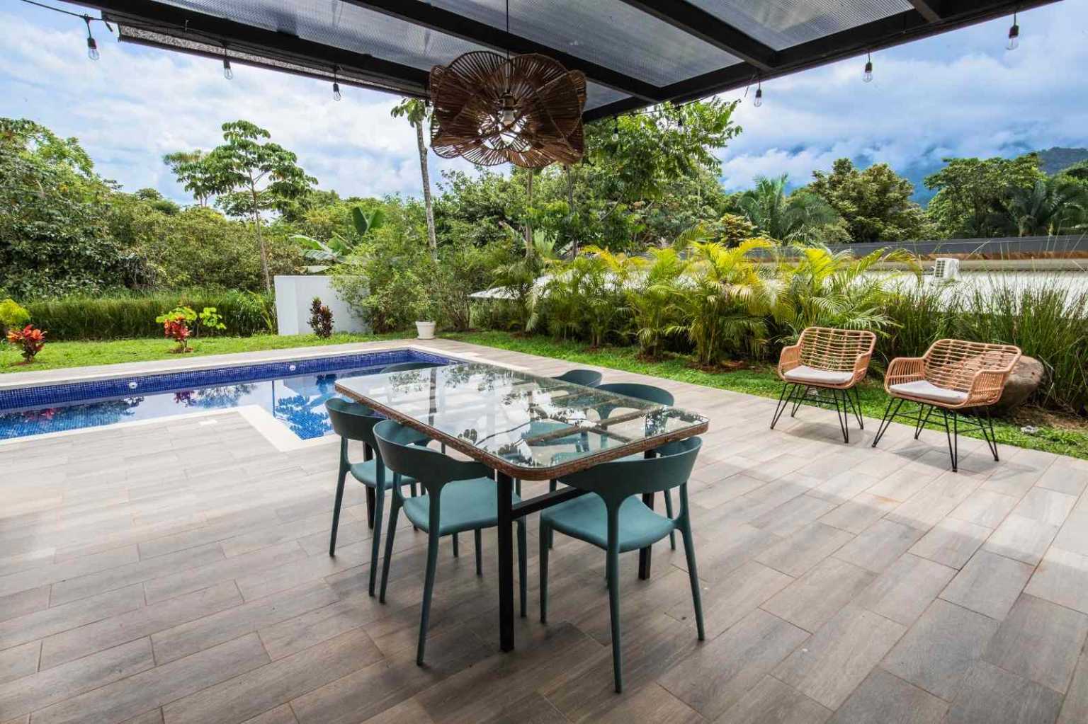 52851 (10) Mountain View 3-Bedroom Home with Pool in Desirable Gated Community in Ojochal Costa Rica