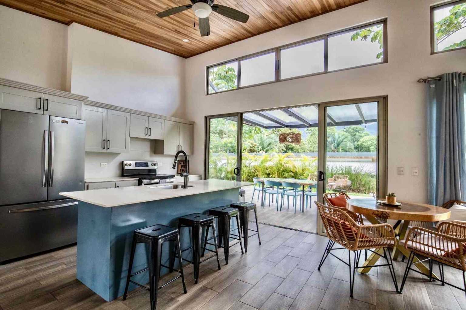 52851 (17) Mountain View 3-Bedroom Home with Pool in Desirable Gated Community in Ojochal Costa Rica
