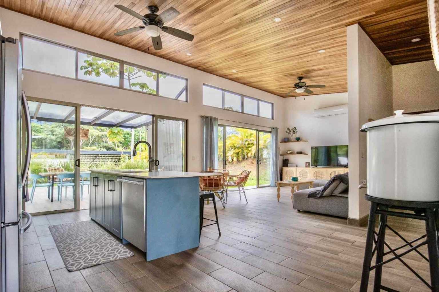 52851 (18) Mountain View 3-Bedroom Home with Pool in Desirable Gated Community in Ojochal Costa Rica