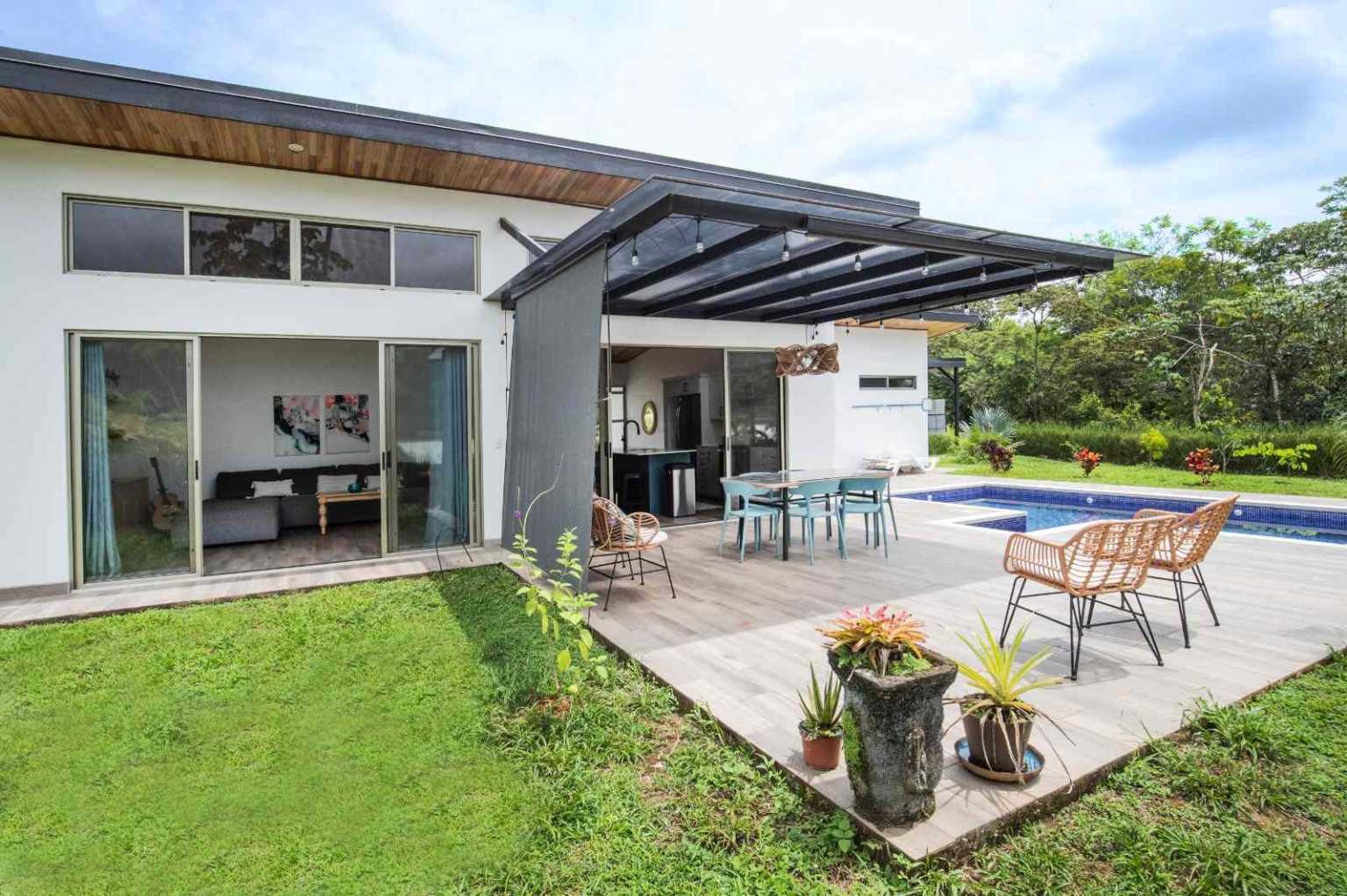 52851 (9) Mountain View 3-Bedroom Home with Pool in Desirable Gated Community in Ojochal Costa Rica