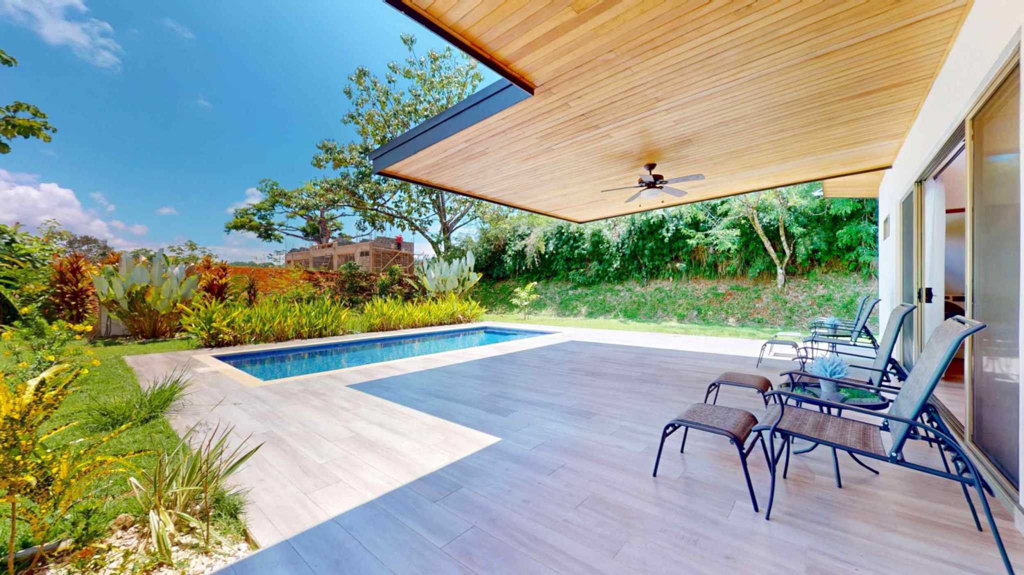 62390-29 Modern 3-Bedroom Home with Pool & Mountain Views in Ojochal Costa Rica
