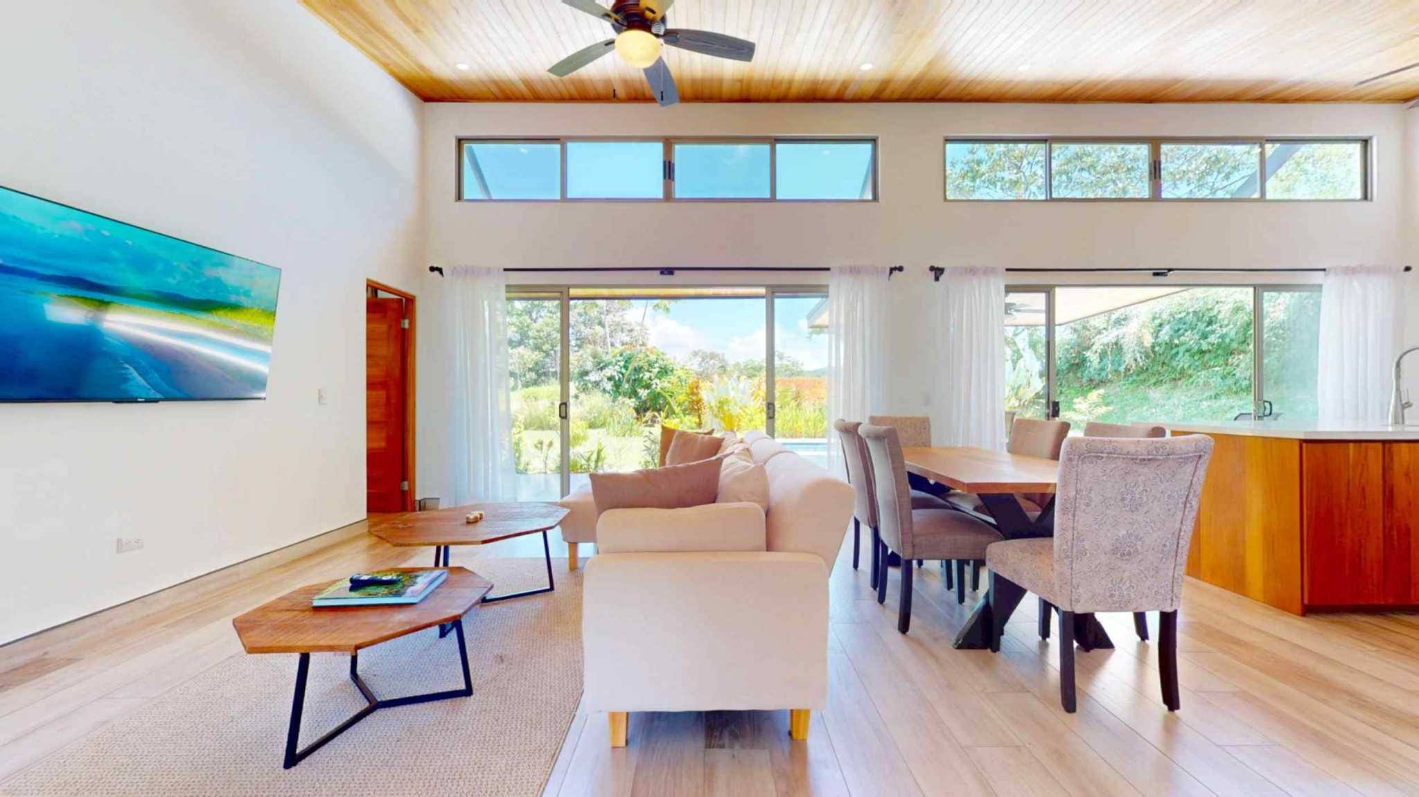 62390-22 Modern 3-Bedroom Home with Pool & Mountain Views in Ojochal Costa Rica