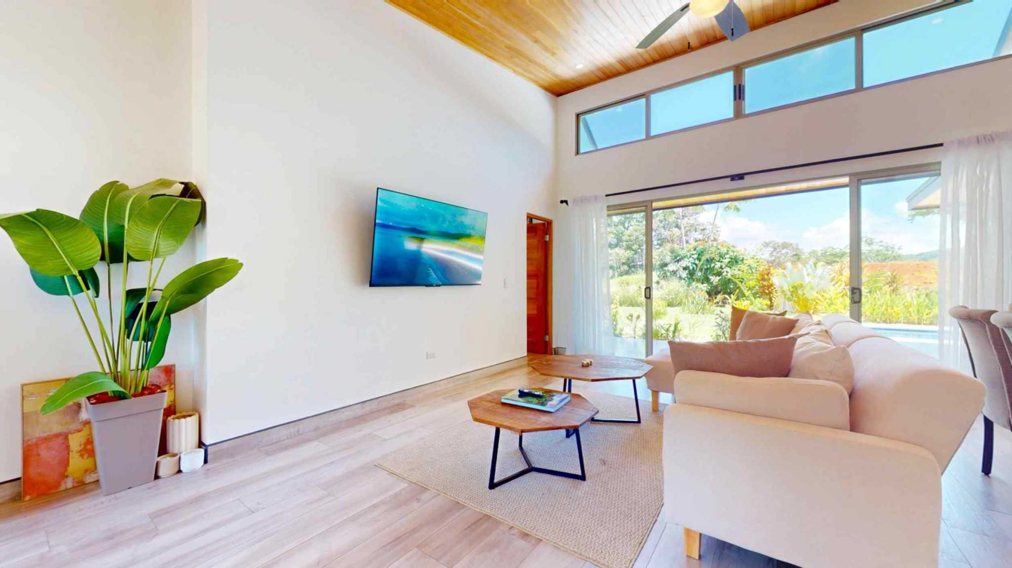 62390-6 Modern 3-Bedroom Home with Pool & Mountain Views in Ojochal Costa Rica