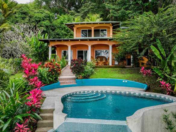 Exceptional 3-Bedroom Ocean View Estate with Pool & Extra Lot in Uvita Costa Rica