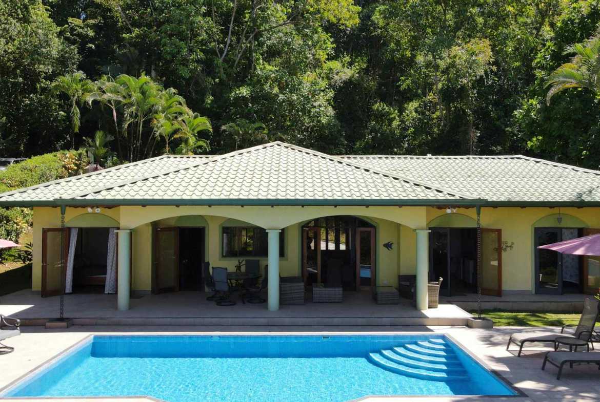 Secluded 3-Bedroom Home with Ocean Views & Creek in Ojochal Costa Rica photo 4