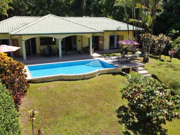 Secluded 3-Bedroom Home with Ocean Views & Creek in Ojochal Costa Rica