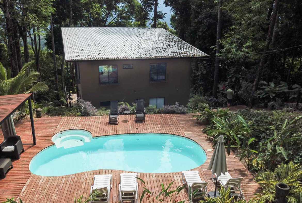 Private 3-Bedroom Jungle Retreat with Pool & Fruit Trees on 5 Acres in Lagunas Costa Rica photo 2