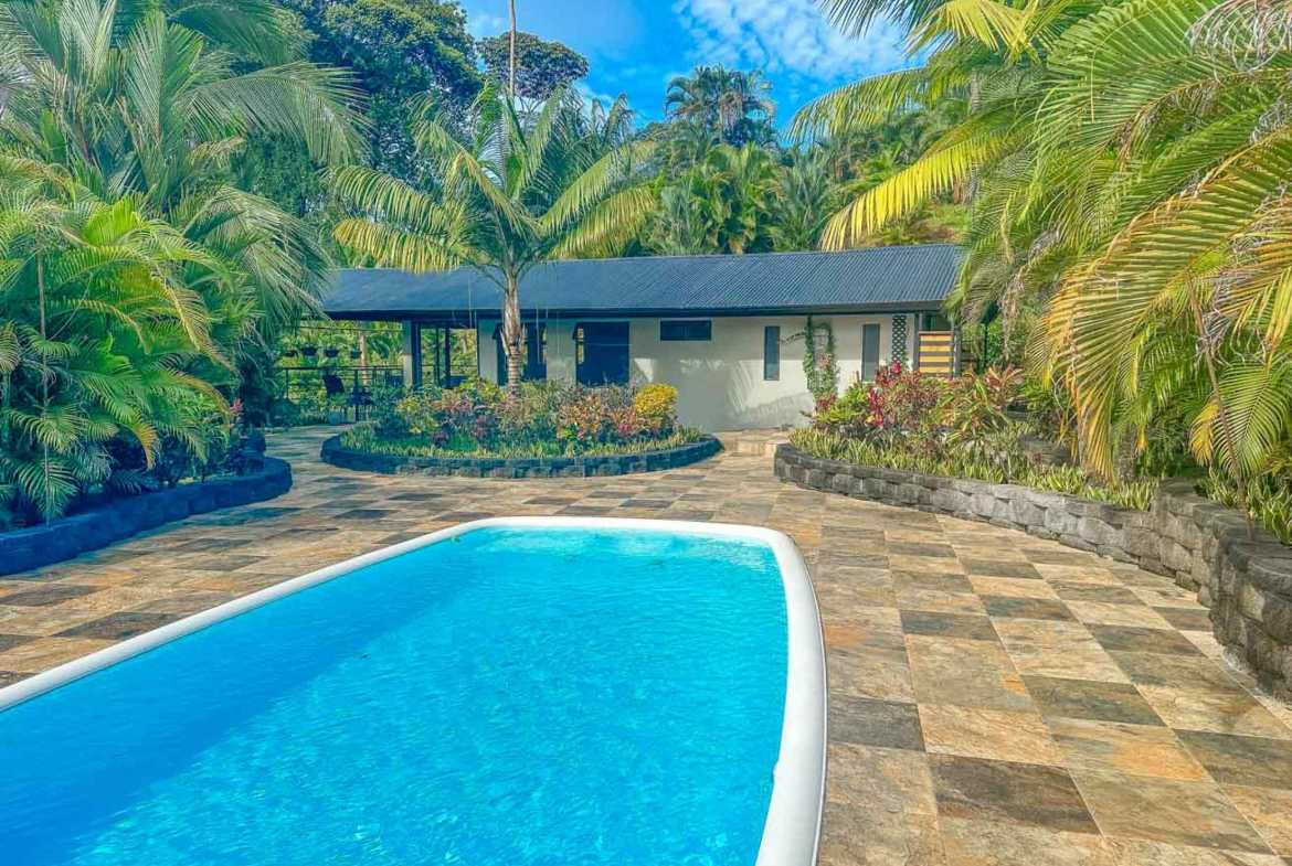 Stunning 2-Bedroom Home with River, Waterfall & Pool on 3.8 Acres in Ojochal Costa Rica