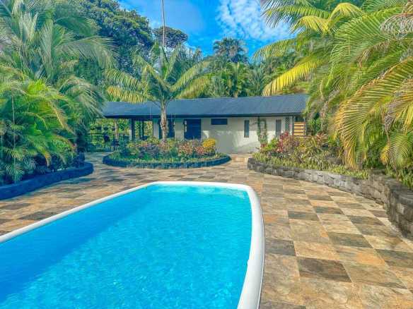 Stunning 2-Bedroom Home with River, Waterfall & Pool on 3.8 Acres in Ojochal Costa Rica