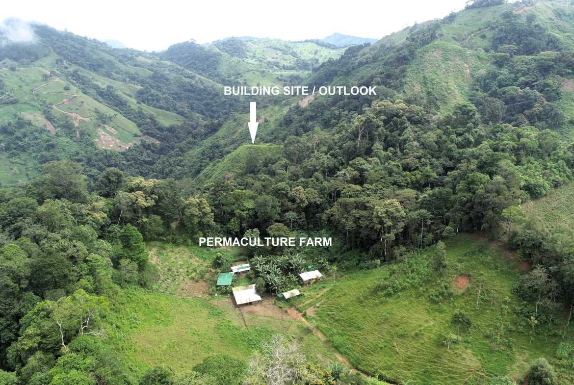 Spectacular 57-Acre Permaculture Farm with Ocean Views & Primary Jungle in Chacarita Costa Rica