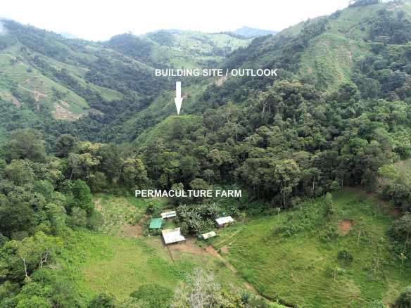 Spectacular 57-Acre Permaculture Farm with Ocean Views & Primary Jungle in Chacarita Costa Rica