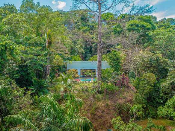 Charming 2-Bedroom Home with River, Mountain Views & Pool in Ojochal Costa Rica