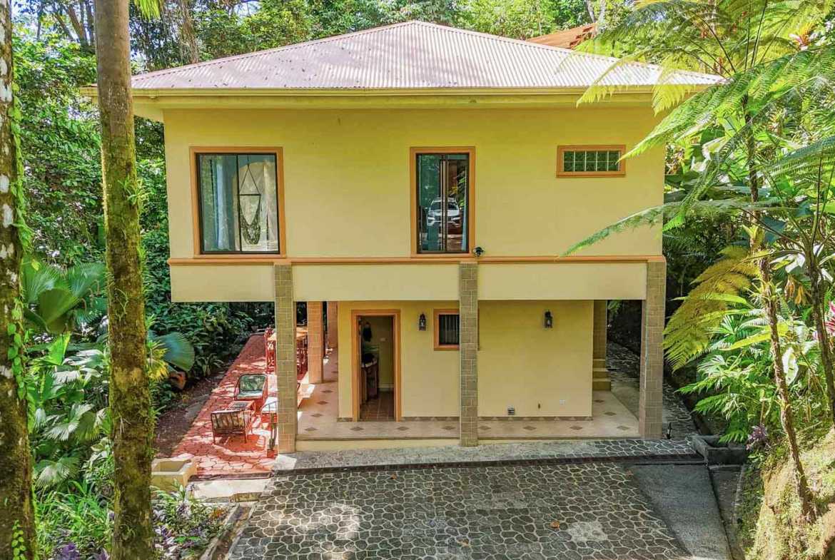 Stunning 3-Bedroom Rainforest Home with River & Waterfall on 3.5 Acres in Ojochal Costa Rica photo 1