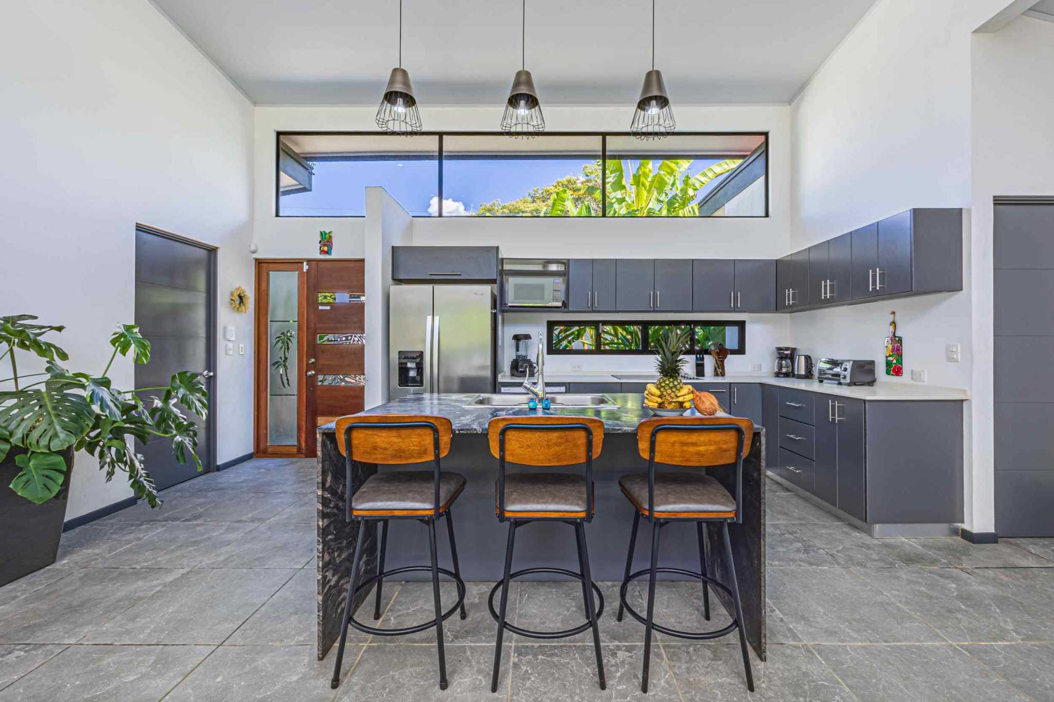 58420-28 Modern 3-Bedroom Home with Designer Pool & Fruit Trees in Uvita Costa Rica